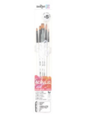 Darwi For You set de 5 pinceaux fins - Blanc