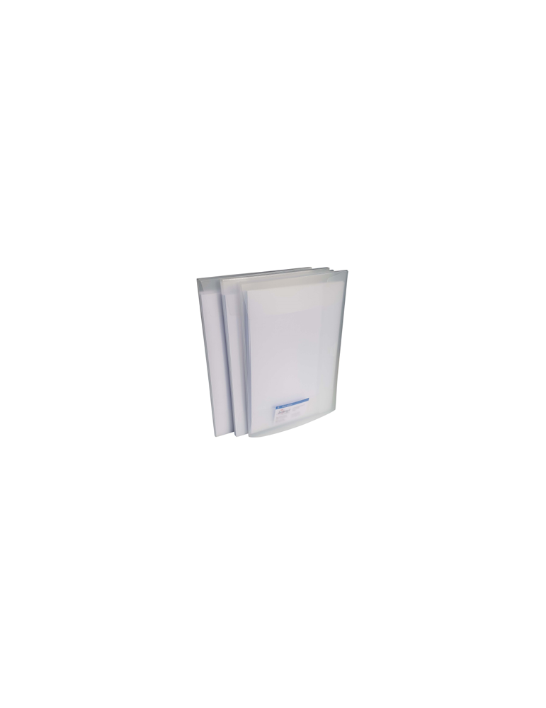 Farde conférence A4 - Dos 15mm - PP5 Tr.  Blanc