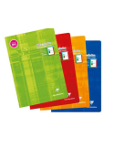 Cahier d'écriture piqué spécial Dys A4 48 pages cadre et lignes 4 coul