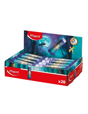 Gomme Animal, coloris assortis, en présentoir
