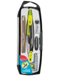 PEN passer - automatische vulling - assorti kleuren - in display