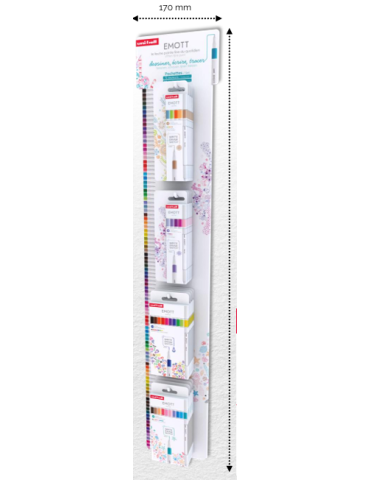 CLIP STRIP EMOTT 16 POCHETTES