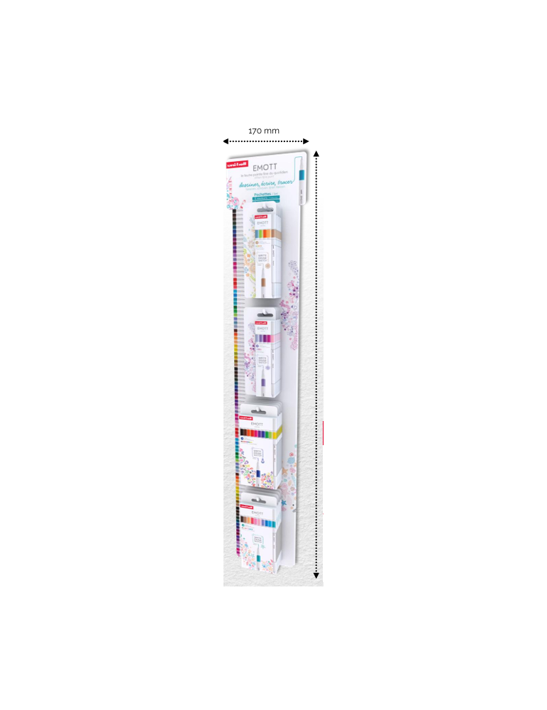 CLIP STRIP EMOTT 16 POCHETTES