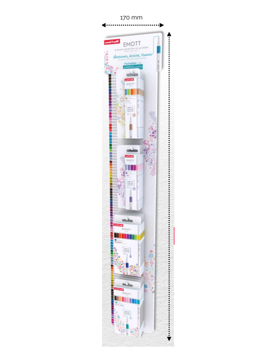 CLIP STRIP EMOTT 16 POCHETTES