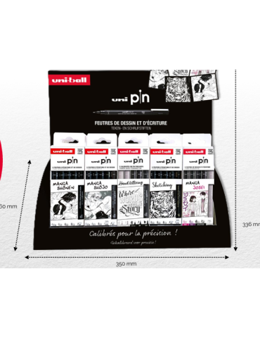 PRESENTOIR PIN 30 POCHETTES ASS