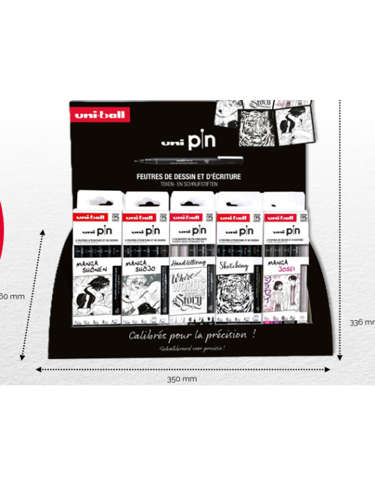 PRESENTOIR PIN 30 POCHETTES ASS