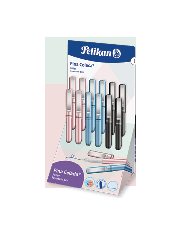 Présentoir Pina Colada 12 stylos-plume ass. M