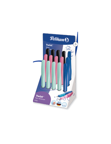 PELIKAN présentoir Twist P457D/15 stylos-plume ass. M