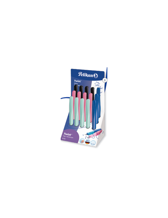 PELIKAN présentoir Twist P457D/15 stylos-plume ass. M