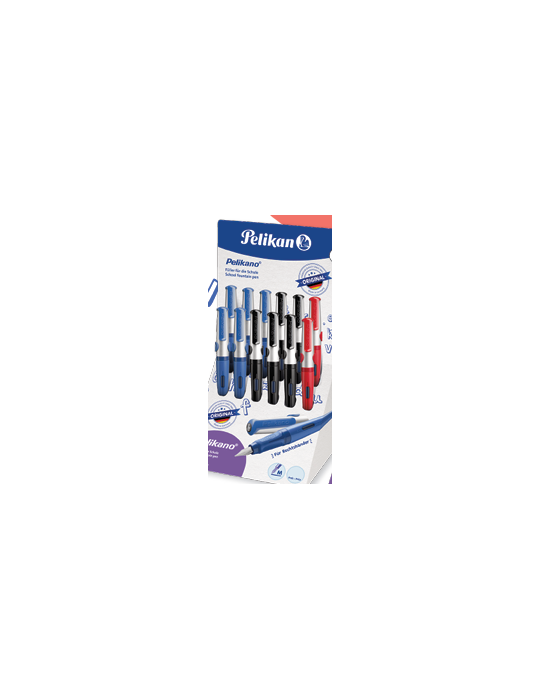 Présentoir Pelikano Original P480D/12 stylos-plume ass. M droitier