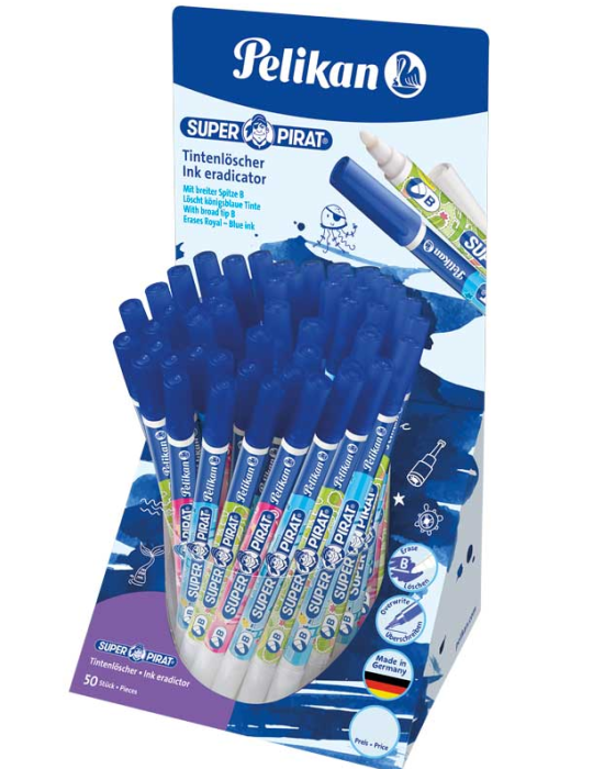Display Super Pirat 850B/50 inktwissers B