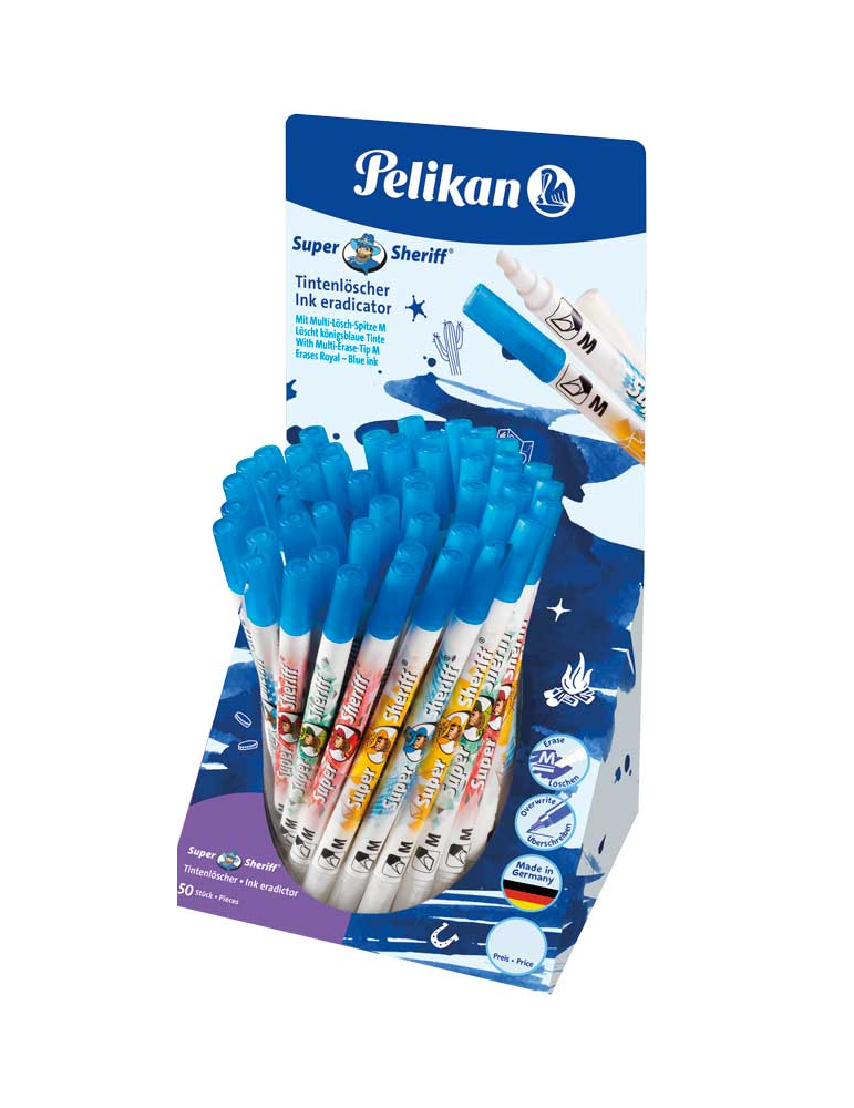 Display Super Sheriff 258M/50 inktwissers M