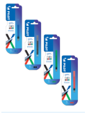 BLISTER 2 RECHARGES FRIXION BALL 4 COUL ROUGE