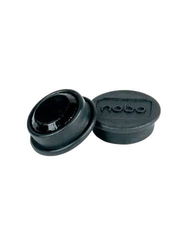 Nobo pack aimants 20mm noir (8) blister