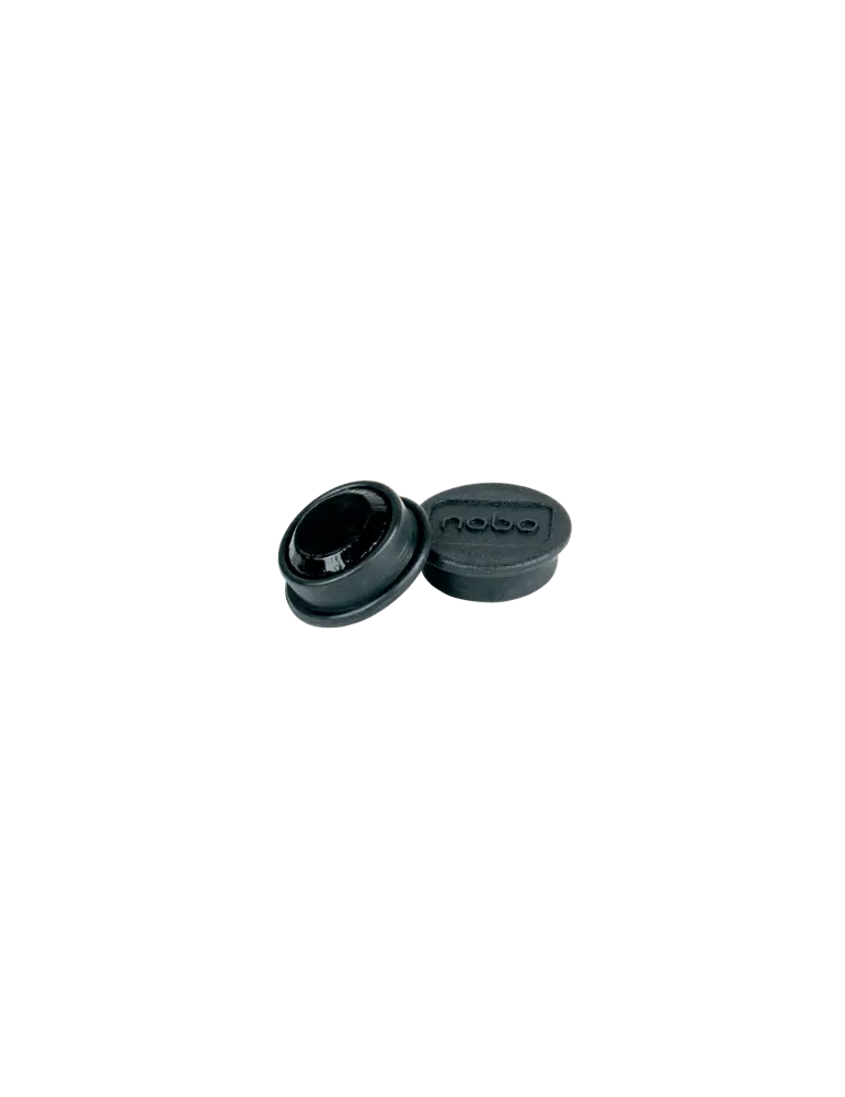 Nobo pack aimants 20mm noir (8) blister