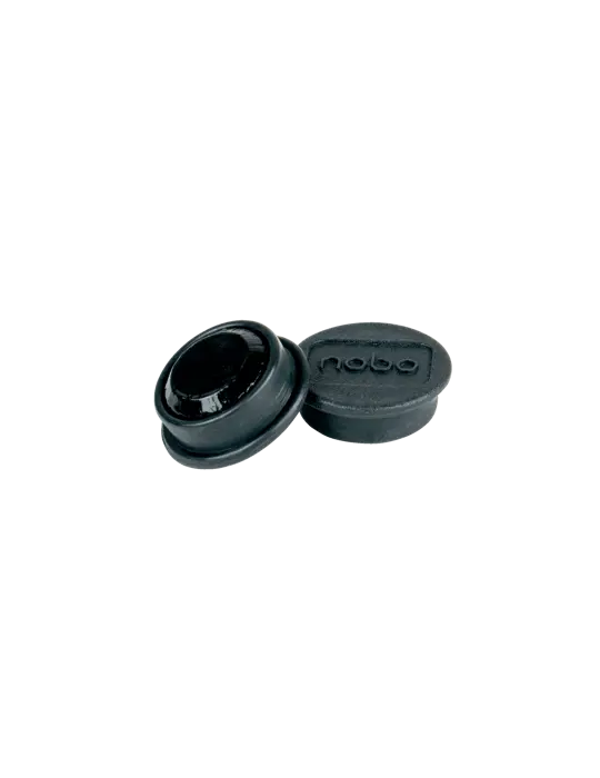 Nobo pack aimants 20mm noir (8) blister