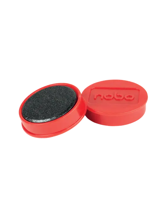 Nobo aimants 30mm rouge (4) blister