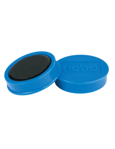Nobo aimants 38mm bleu (4) blister