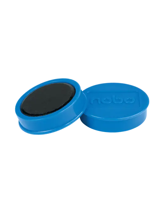 Nobo aimants 38mm bleu (4) blister