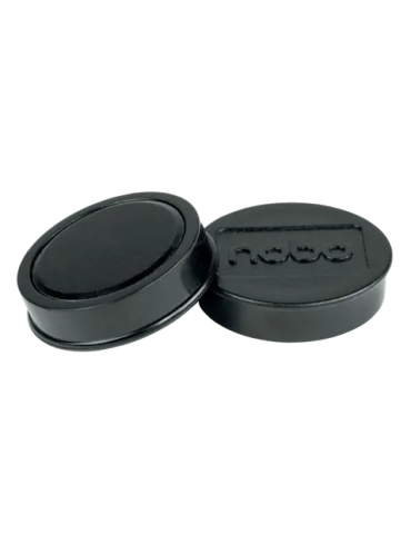 Nobo aimants 38mm noir (4) blister