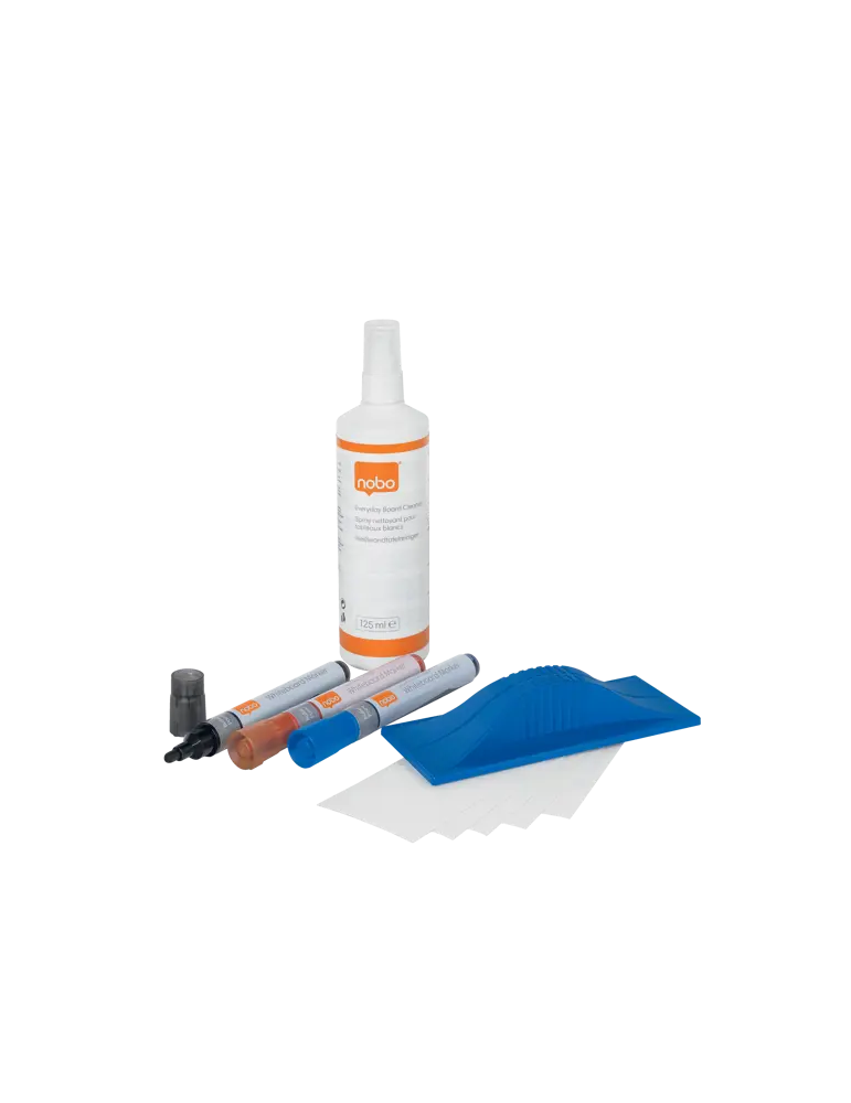 Nobo Kit 'Starter' tableau blanc (Blister)