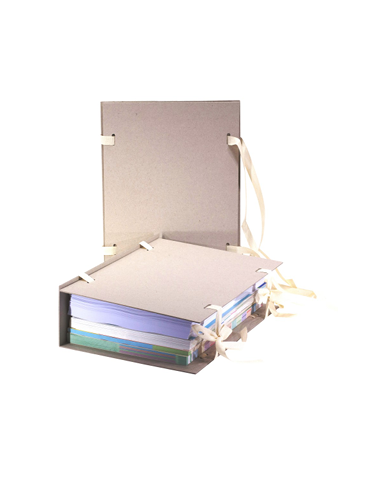 Farde ministerielle 2 rubans 33 x 24 cm - Dos 10 cm