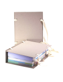 Farde ministerielle 2 rubans 33 x 24 cm - Dos 10 cm