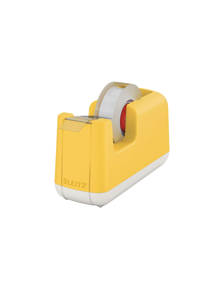 Leitz Cosy devidoir ruban adhésif inclu jaune chaud