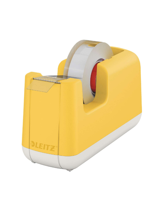 Leitz Cosy devidoir ruban adhésif inclu jaune chaud
