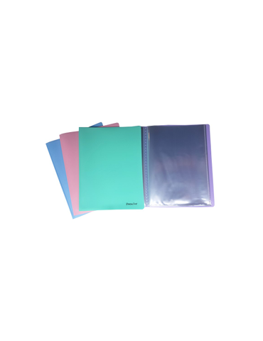 Presentatiealbum A4 PP5 Pastel 60 hoezen / 120 zichten Geassorteerd