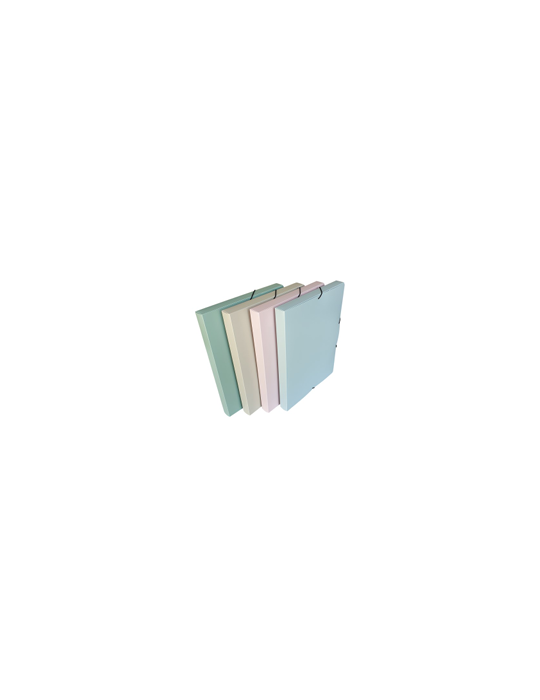 Elastobox A4 - Dos 25 mm - PP Smooth Sable