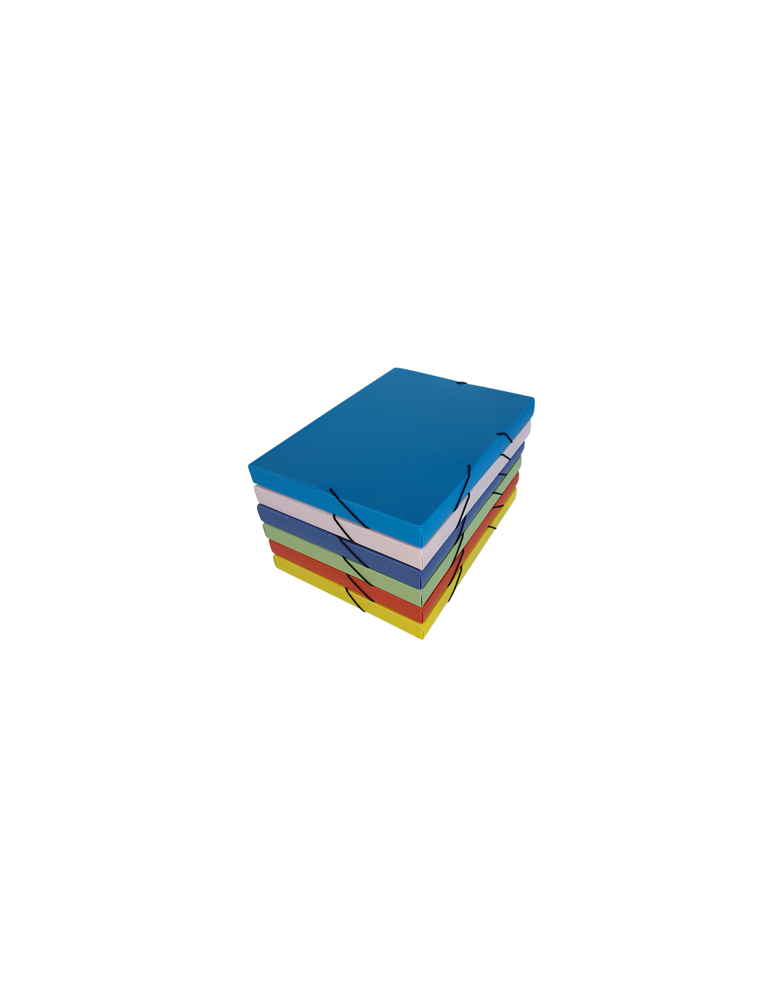 Elastobox A4 - Dos 25 mm -PP Sorbet Assorti