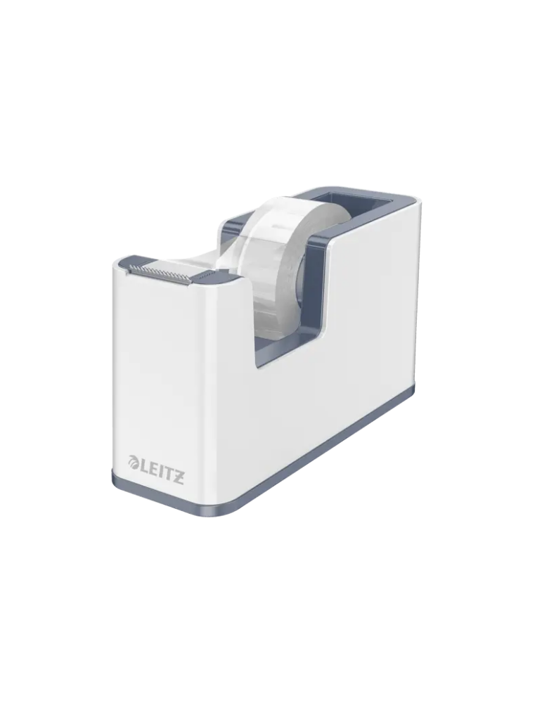 Leitz Wow plakbandhouder incl plakband wit/grijs