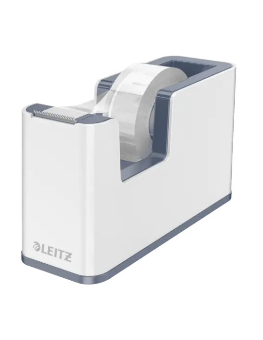 Leitz Wow plakbandhouder incl plakband wit/grijs