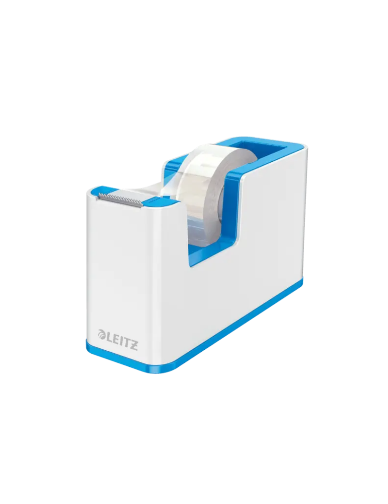 Leitz Wow dévidoir avec ruban adhésif inclu blanc/bleu