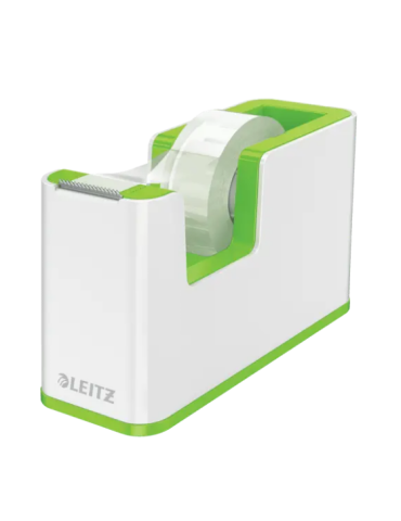 Leitz Wow dévidoir avec ruban adhésif inclu blanc/vert