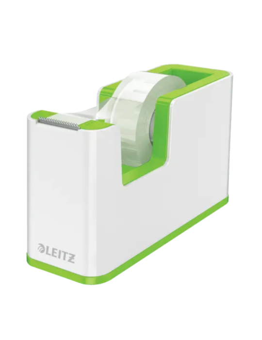 Leitz Wow plakbandhouder incl plakband wit/groen