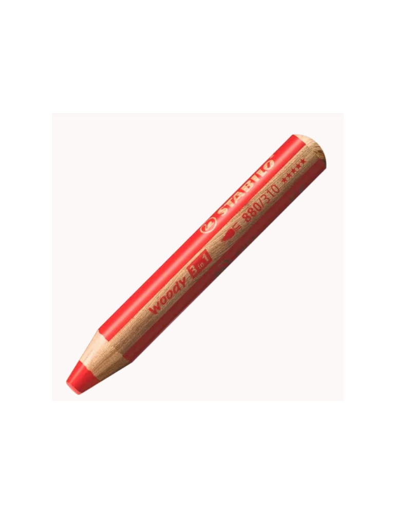 woody 3in1 Pastel red
