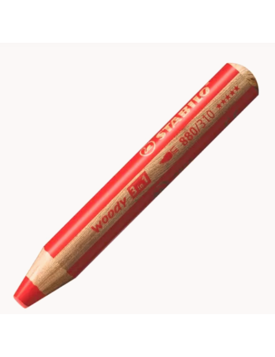 woody 3in1 Pastel red