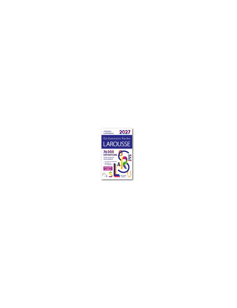 LAROUSSE DE POCHE 2027