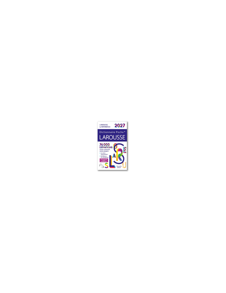 LAROUSSE DE POCHE + 2027