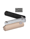 Trousse en feutre brun