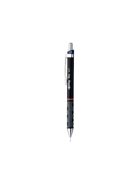 TIKKY BURGUNDY MECHANICAL PENCIL 0,5MM-HB  + KLEURCODE BRUIN / + CODE
