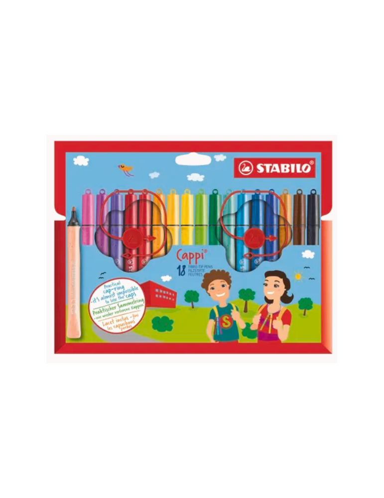 Cappi cardboard wallet 18 pcs