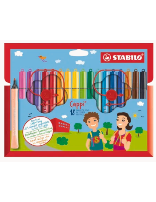 Cappi cardboard wallet 18 pcs