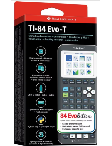Calculatrice graphique TI-84EVO-T 2