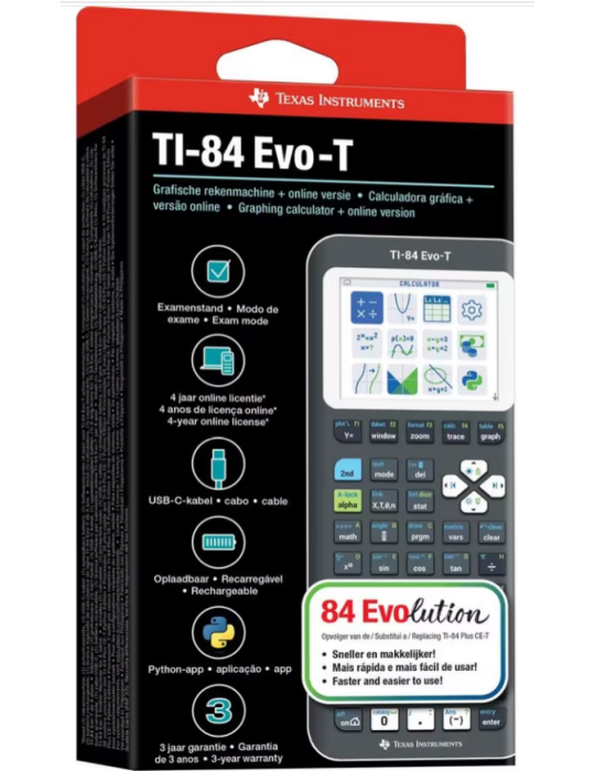 Calculatrice graphique TI-84EVO-T