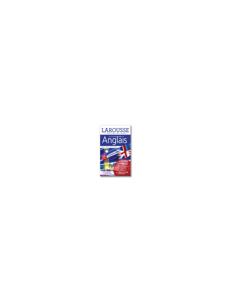 DICTIONNAIRE LAROUSSE POCHE ANGLAIS