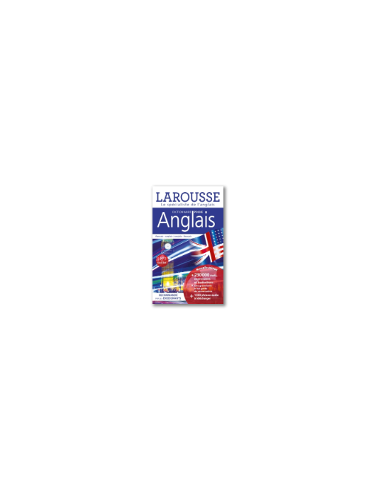 DICTIONNAIRE LAROUSSE POCHE ANGLAIS