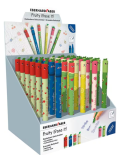 Stylo gel Eberhard Faber ENuity Erase-It 36 pièces exposées (cerise, p